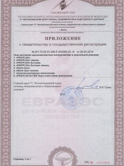 2015.03.25 Геленджик - Приложение к сертификату, Профили поливинилхлоридные системы Rehau.