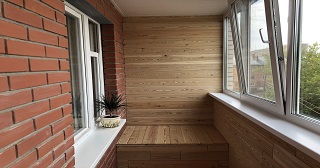 Отделка, остекление, утепление балконов в Геленджике от 205 руб. м/2.